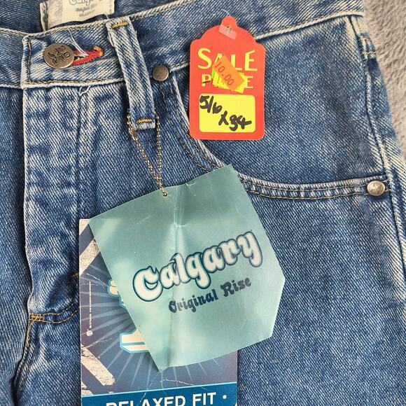 VINTAGE Wrangler Calgary Twenty X Jeans Women’s Size 5/6 X 34 Relaxed NWT - Picture 2 of 14